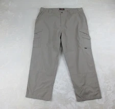 Tru Spec Pants Mens 44 Brown Cargo Utility Workwear Ripstop Double Knee 44X30