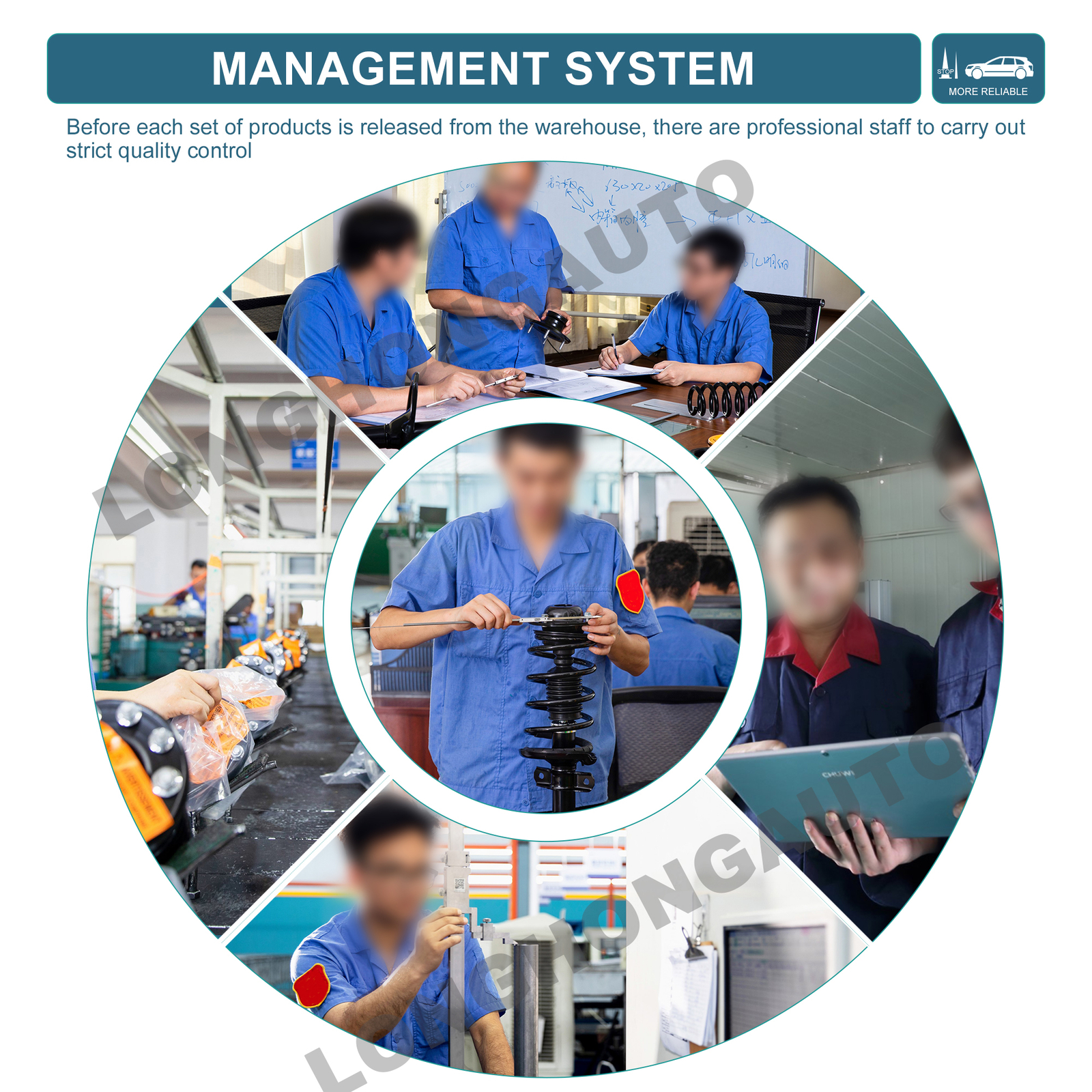 Set(4) Front & Rear Strut Shock Absorbers For 2001-06 Ford Escape Mazda Tribute