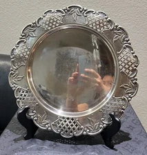 Vintage Mappin & Webb Princes Silver Plated Plate (London & Sheffield)