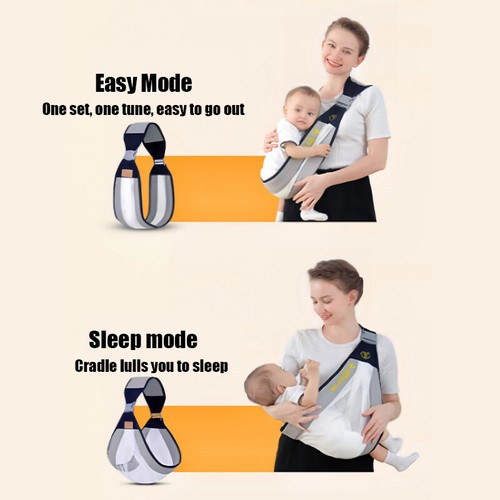 Baby Sling Simple Sling Baby Waist Stool Newborn Sling Horizontal Sling - Bild 6 von 18