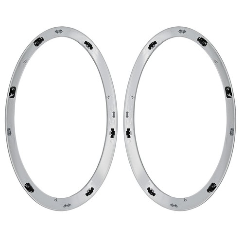 FOR BMW MINI COOPER F55 F56 F57 2014-2018 HEADLIGHT TRIM RING CHROME LEFT RIGHT - Picture 4 of 9