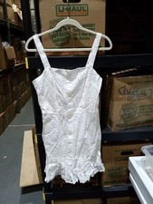Brand New Bright White Alexis Summer Dress Absolutely Beautiful Size S