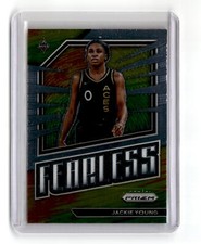 Jackie Young 2023 Panini Prizm WNBA Fearless #13 QTY