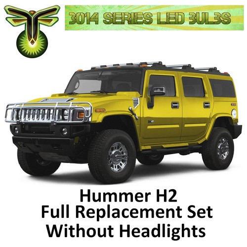 Fyre Flys 194 Roof Cab Clearance 3014 LED light Bulbs For 2003-2009 Hummer H2 - Picture 47 of 47