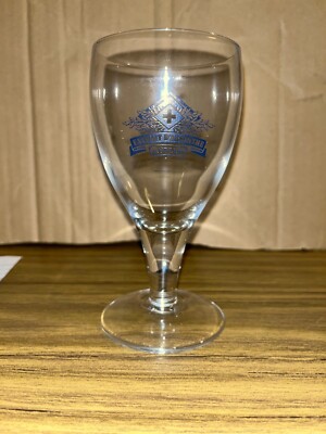 Ancien Verre à Absinthe Publicitaire KUBLER Extrait D'Absinthe