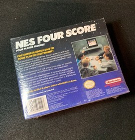 Nintendo NES Four Score Player Module FACTORY SEALED