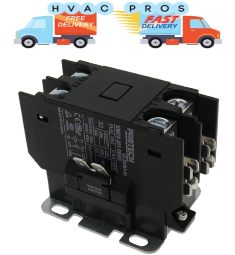 Rheem Protech 42-25101-01 Contactor 30A 1 Pole 24V Coil OEM