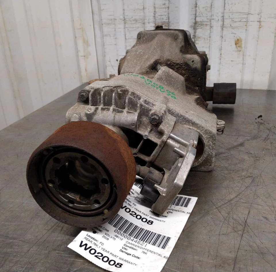2006 Volvo XC70 Series 2.5L Rear Carrier Differential Case Assembly 76K 03 05 07 Foto 4 de 4