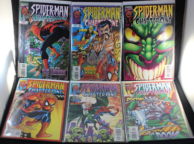 Spider-Man Chapter One 2 3 4 5 9 10 Byrne Art Green Goblin Kraven Comic Lot VF+