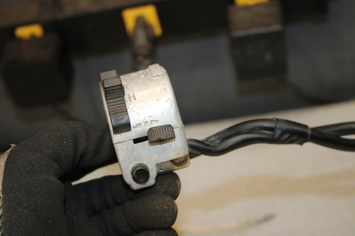1972 Suzuki TS185 Sierra LEFT HANDLEBAR CONTROL D11-0653.ZT - Foto 4 di 7