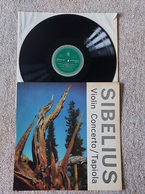 Sibelius   Violin Concerto / Tapiola - Tussy Spivakovsky - WRC Stereo LP
