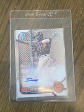 2022 Bowman Chrome Alexander Suarez 1st Auto San Francisco Giants #CPA-ASR