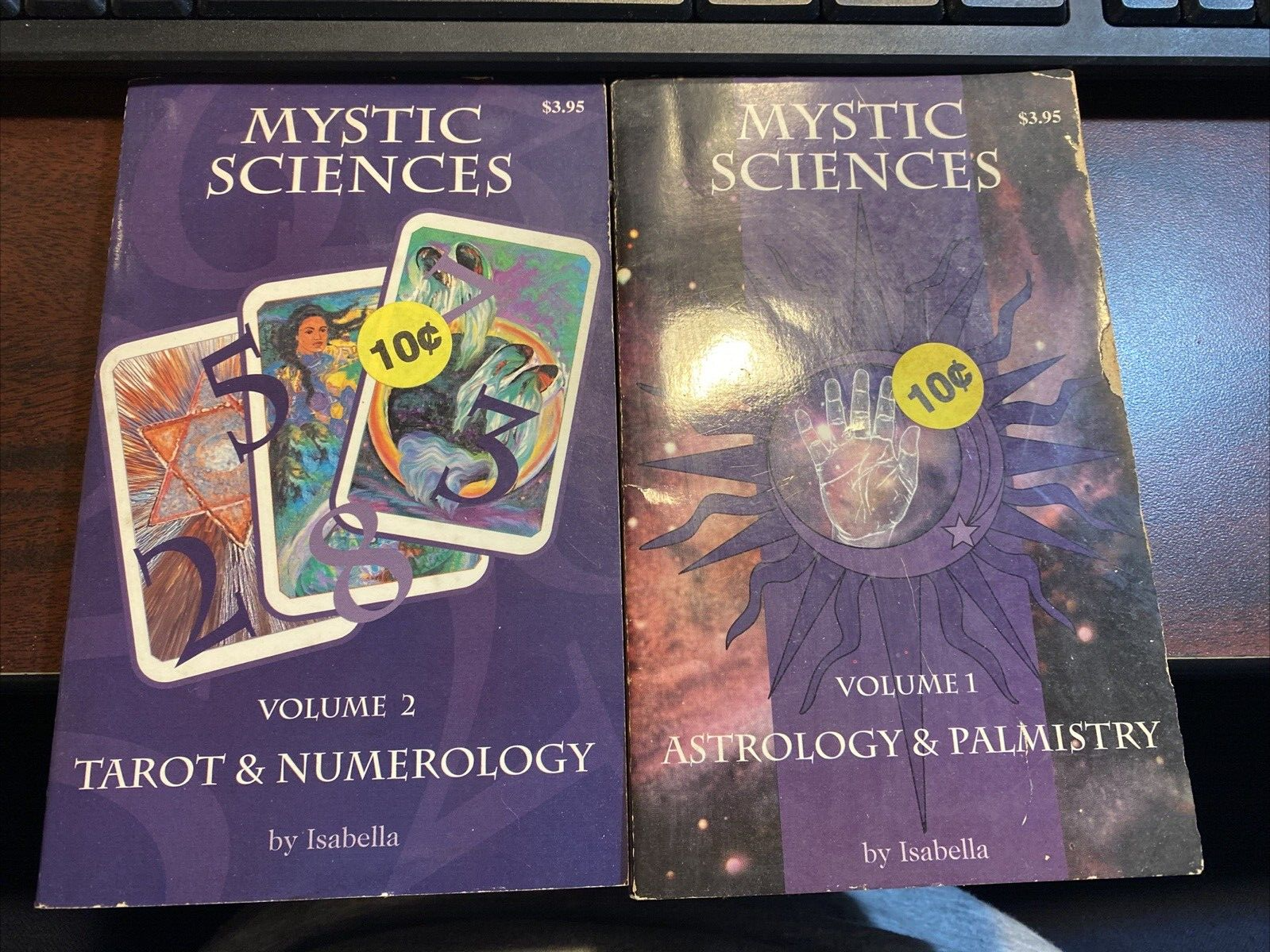 Mystic Sciences Astrology Palmistry Tarot Numerology Book Set