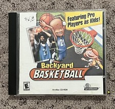 2001 BACKYARD BASKETBALL CD FRONT COVER INSTRUCTION BOOKLET KEVIN GARNETT ONLY