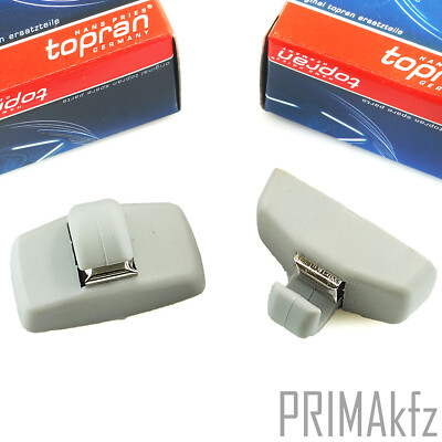 2x TOPRAN Clip Halterung Sonnenblenden für VAG 3B0 857 561B