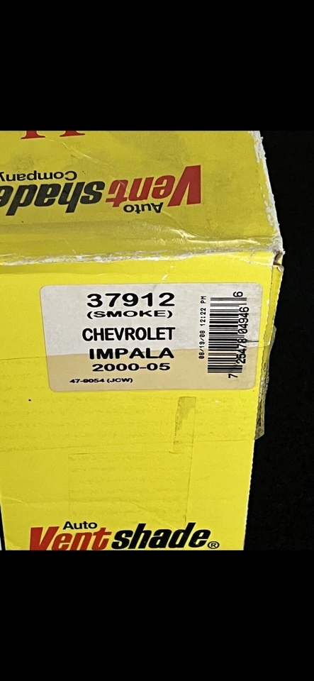 2000-2005 Chevy Impala Headlamp Covers Smoke pair - Image 2 of 3