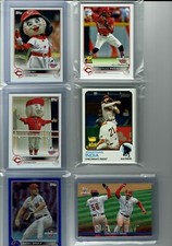 2022 Topps Opening Day Baseball Cincinnati Reds Team Set (8) Base Cards ++++