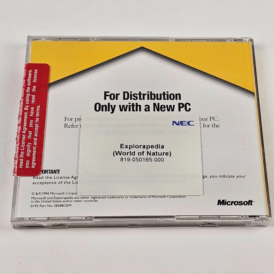 Explorapedia Children's Interactive Encyclopedia The World of Nature CD-ROM - Image 2 of 3