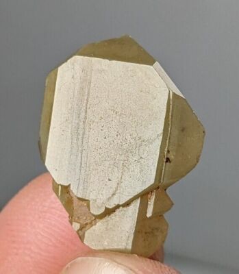 Natural extremely rare small thumbnail yellow tabular Quartz from Zagi mountain 