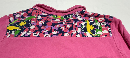 Maglione da cucire Simply Southern rosa floreale taglia grande - Foto 3 di 8