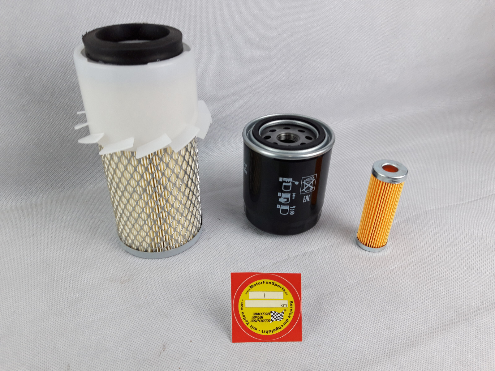Filter Set (Small) Suitable For KUBOTA F 2400 Oil Air Fuel