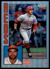 2019 Topps Chrome 1984 Refractor Joey Votto Reds #84TC7 Cs 10=Fs