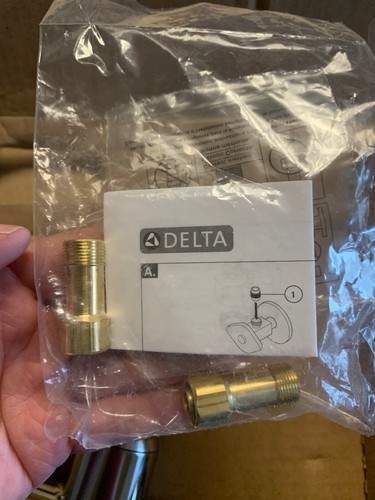 Delta Faucet Trinsic Brushed Nickel Kitchen Faucet 9159-AR-DST - Picture 19 of 24