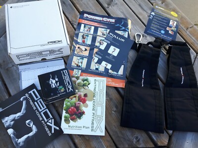 P90X Beach body Extreme Home Fitness The Workouts Plus perfect pullup straps