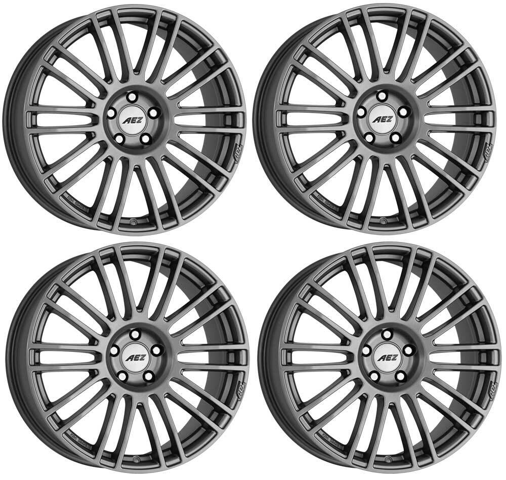 4 AEZ Strike graphite Wheels 8.0Jx18 5x108 for LAND ROVER