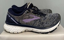 Brooks Ghost 11 1202771B406 Púrpura Azul Zapatos para Correr Tenis para Mujer Talla 8.5 B