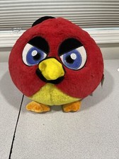 Angry Bird's Plush Ideal Toys Rovio 12 Inches Apx Red Yellow Black