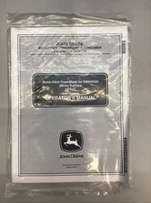 JOHN DEERE 54 IN QUICK-HITCH FRONTBLADE FOR X400/X500 OPERATORS MANUAL OMM146400