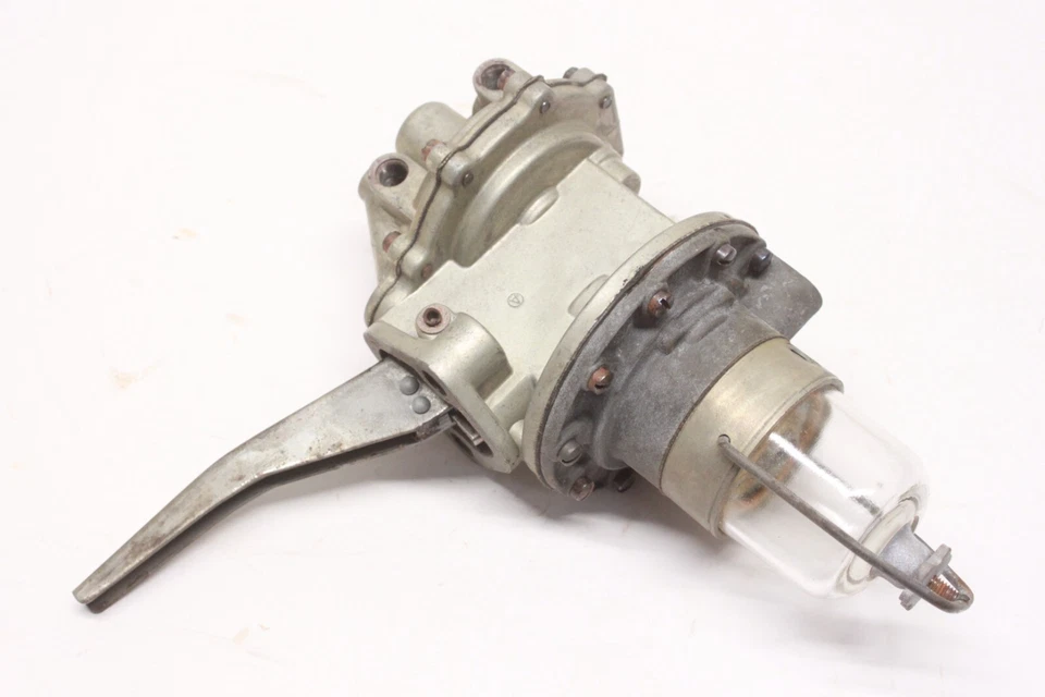 Reconstruido 1940""s 1950s Coche Camión Doble Acción Vacío Mecánico Bomba de Combustible Pieza Foto 3 de 4