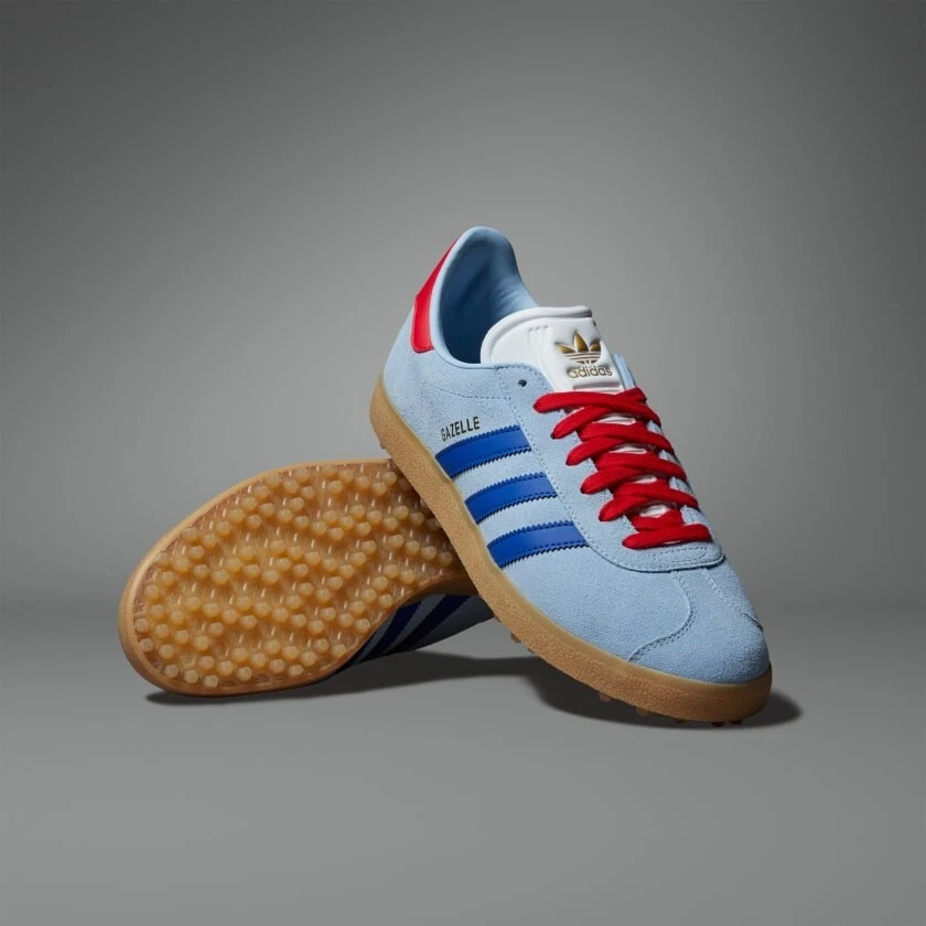 adidas Originals Gazelle Spikeless Golf IH8553 Clear Sky Royal 