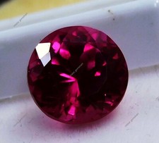 Extremely Rare Pink Sapphire Round Cut 10 Ct NATURAL CERTIFIED Loose Gemstone
