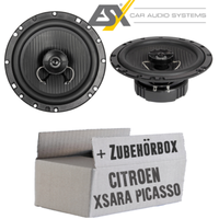 ESX Lautsprecher FüR Citroen Xsara Picasso 16Cm Koax Auto Einbausatz - Einbauset