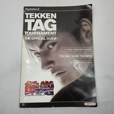 Tekken Tag Tournament Versus Books Official Strategy Game Guide Playstation 2
