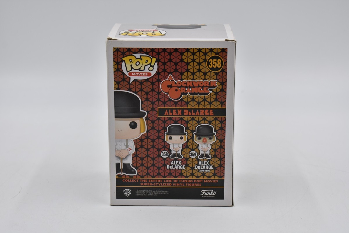 Pop Movies: Clockwork Orange Alex DeLarge #358 Funko Pop With