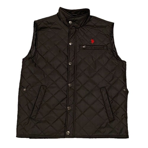 DAIWA PIER39 Men's Black Jersey Vest L Stand Collar Nylon