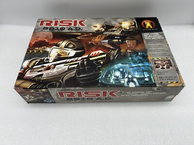 Risk Ebay Risk 2210 AD Board Game Original Avalon Hill Hasbro 100% Complete ...