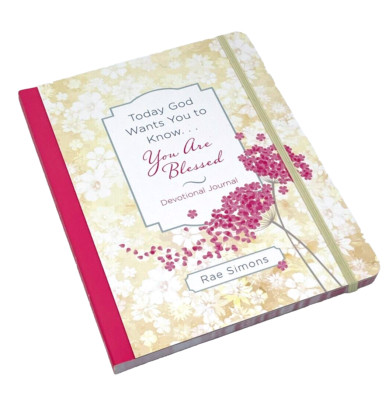 Rae Simons Devotional Journal Today God Wants You to Know You Are Blessed NEW