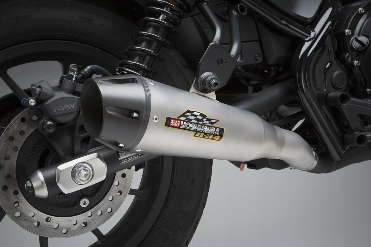 YOSHIMURA Slip On Muffler Exhaust HONDA REBEL 500 2017 2018 2019