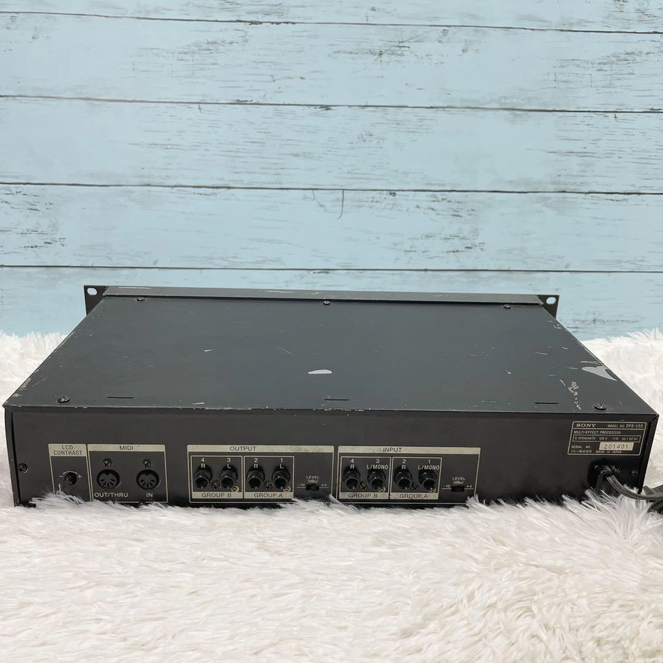 SONY DPS-V55 Rackmount Audio Multi-Effect Signal Processor Used - Image 3 of 3
