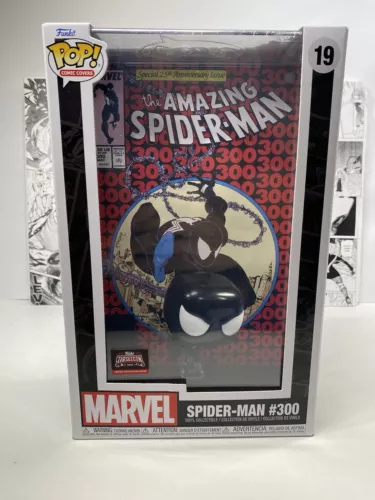 Funko Pop! Comic Cover #19 - Spider-Man #300 - TargetCon Exclusive - 25th Anniv