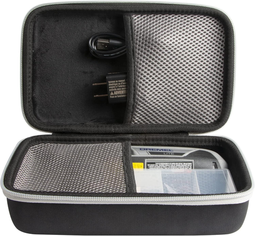 Hard Carrying Case Compatible with Dremel Lite 7760 N/10 4V Li-Ion Cordless Rota - Picture 3 of 12