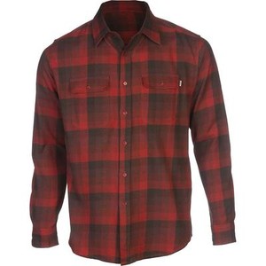 Brixton Bowery Flannel Shirt - Burnt 