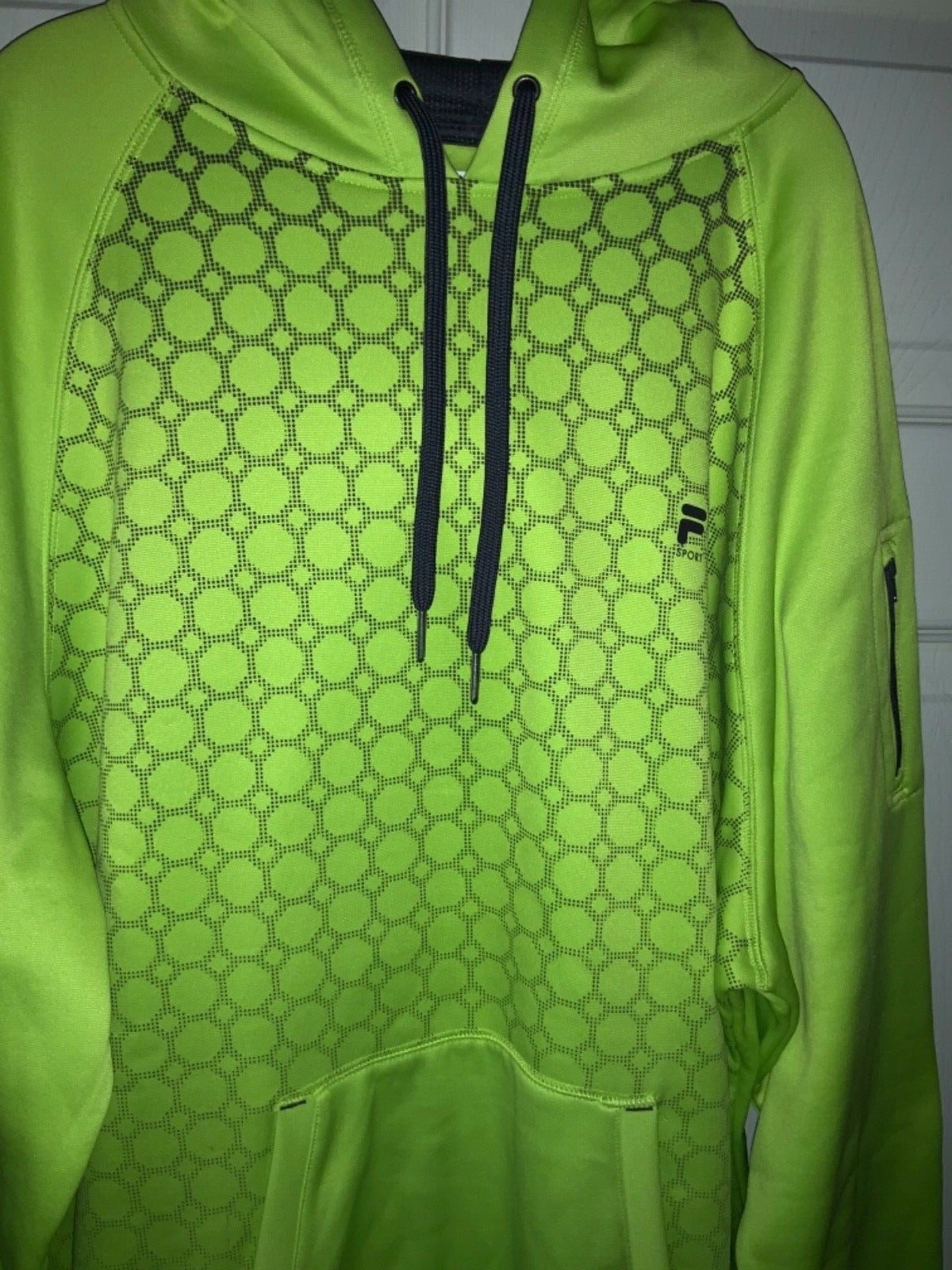 Felpa pullover uomo Fila con cappuccio XL