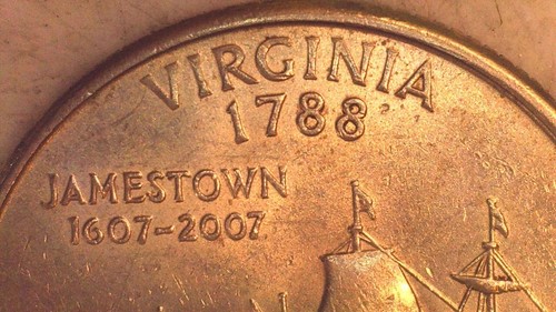 2000 P Virginia State Quarter Double Die Obverse - Collectable Errors - Picture 8 of 14