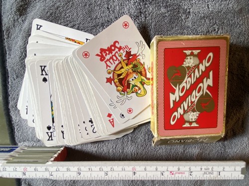 VINTAGE - CARTE DA GIOCO TOPOLINO MODIANO 1992 MINI CARTE COLLEZIONE - Foto 2 di 3