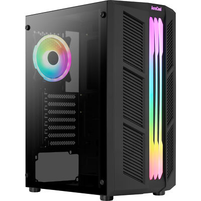 Aerocool Prime v2, Tower-Gehäuse, schwarz